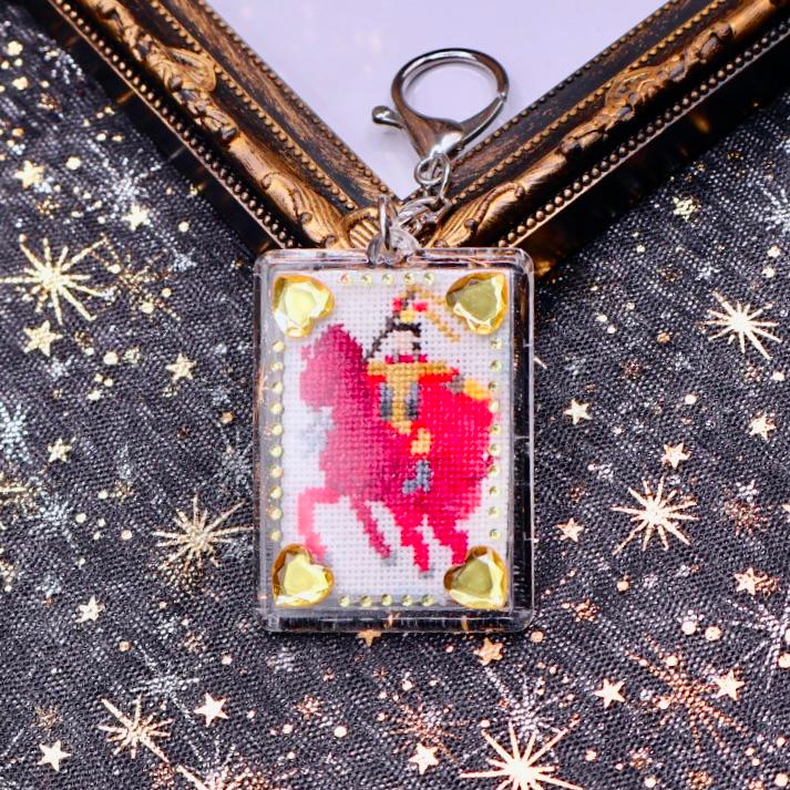 両面アクリルキーホルダー　宝塚　月組　三国志　呂布　貂蝉